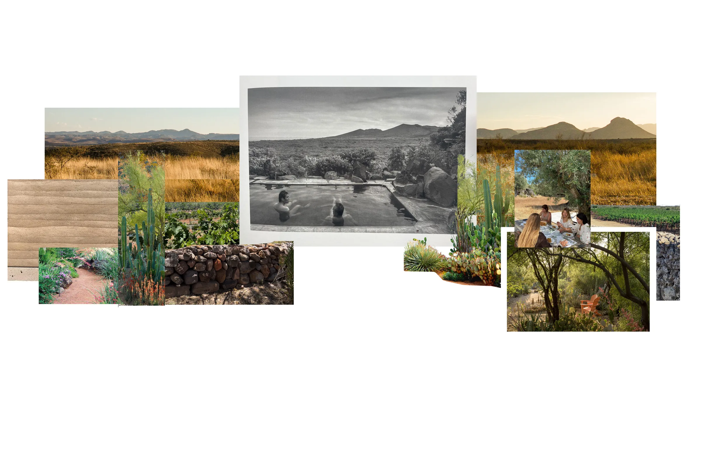 Collage Mood 2 Pool edge